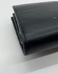 Donna Karan Black Leather Small Wallet