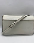 Kate Spade Ivory Leather Staci Flap Crossbody Bag
