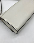 Kate Spade Ivory Leather Staci Flap Crossbody Bag