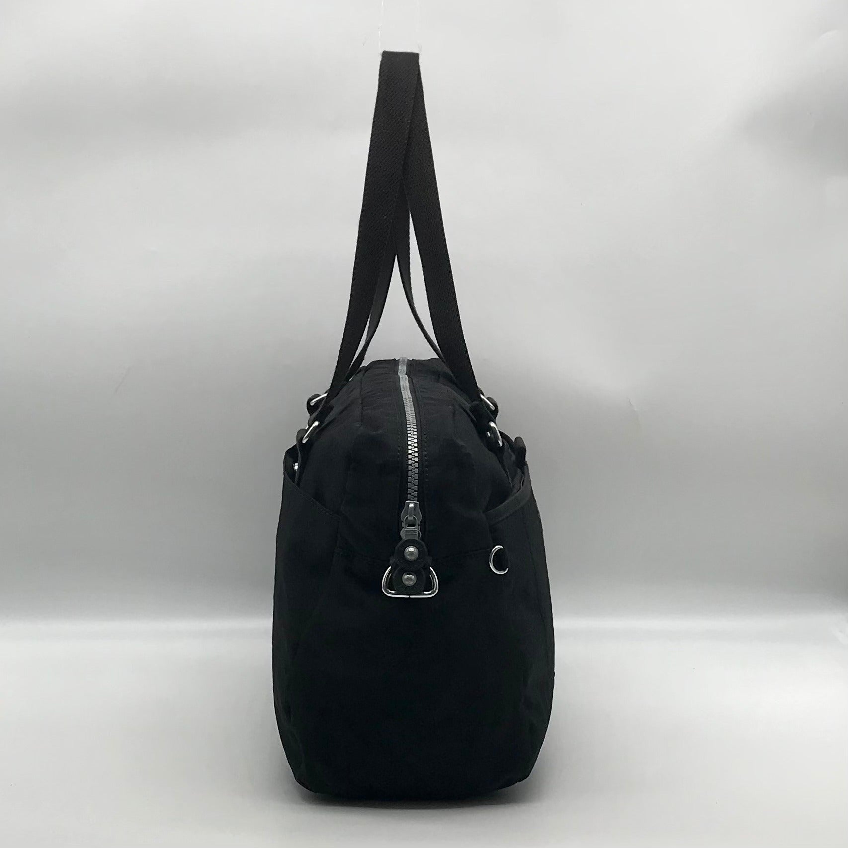 Kipling Black Nylon Satchel