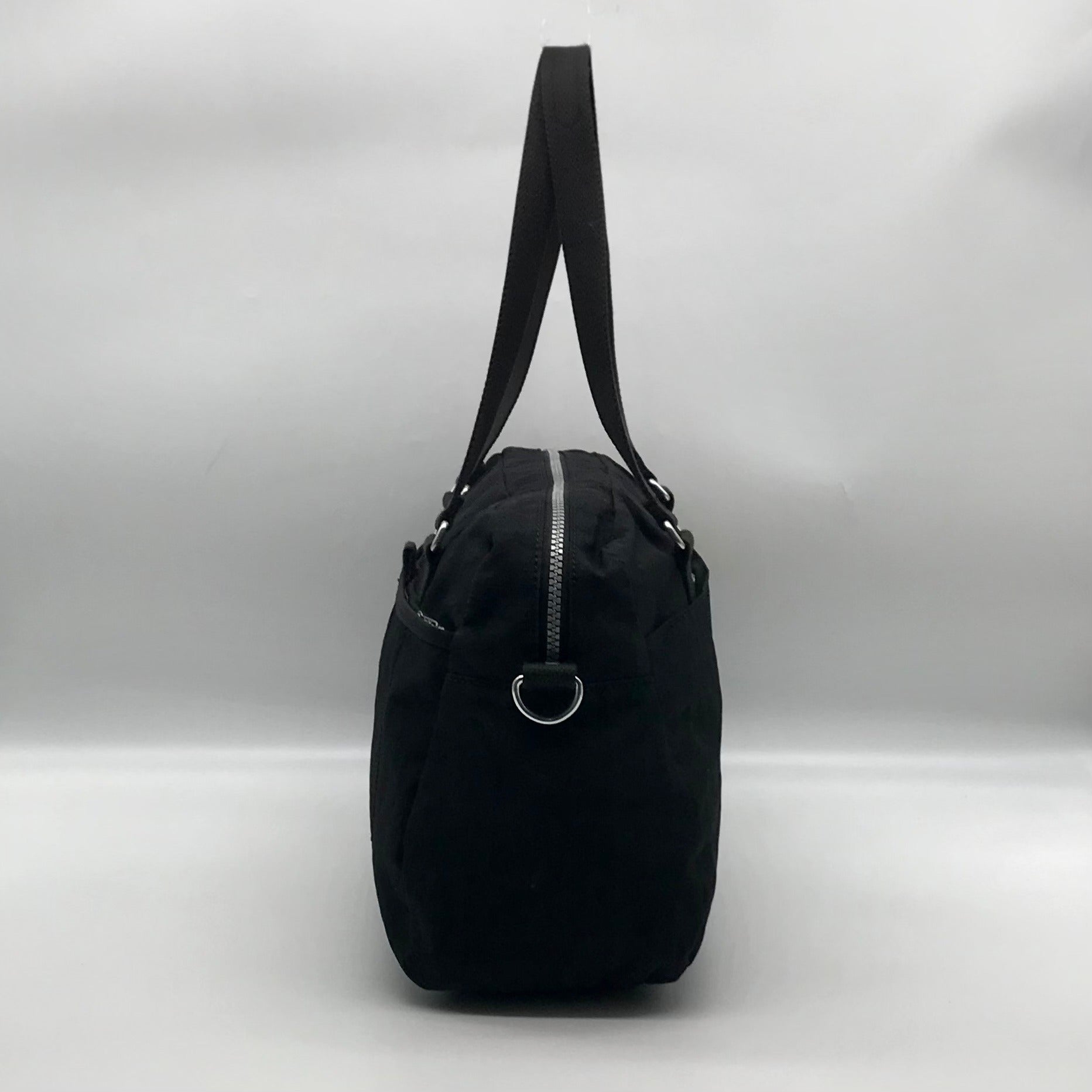 Kipling Black Nylon Satchel