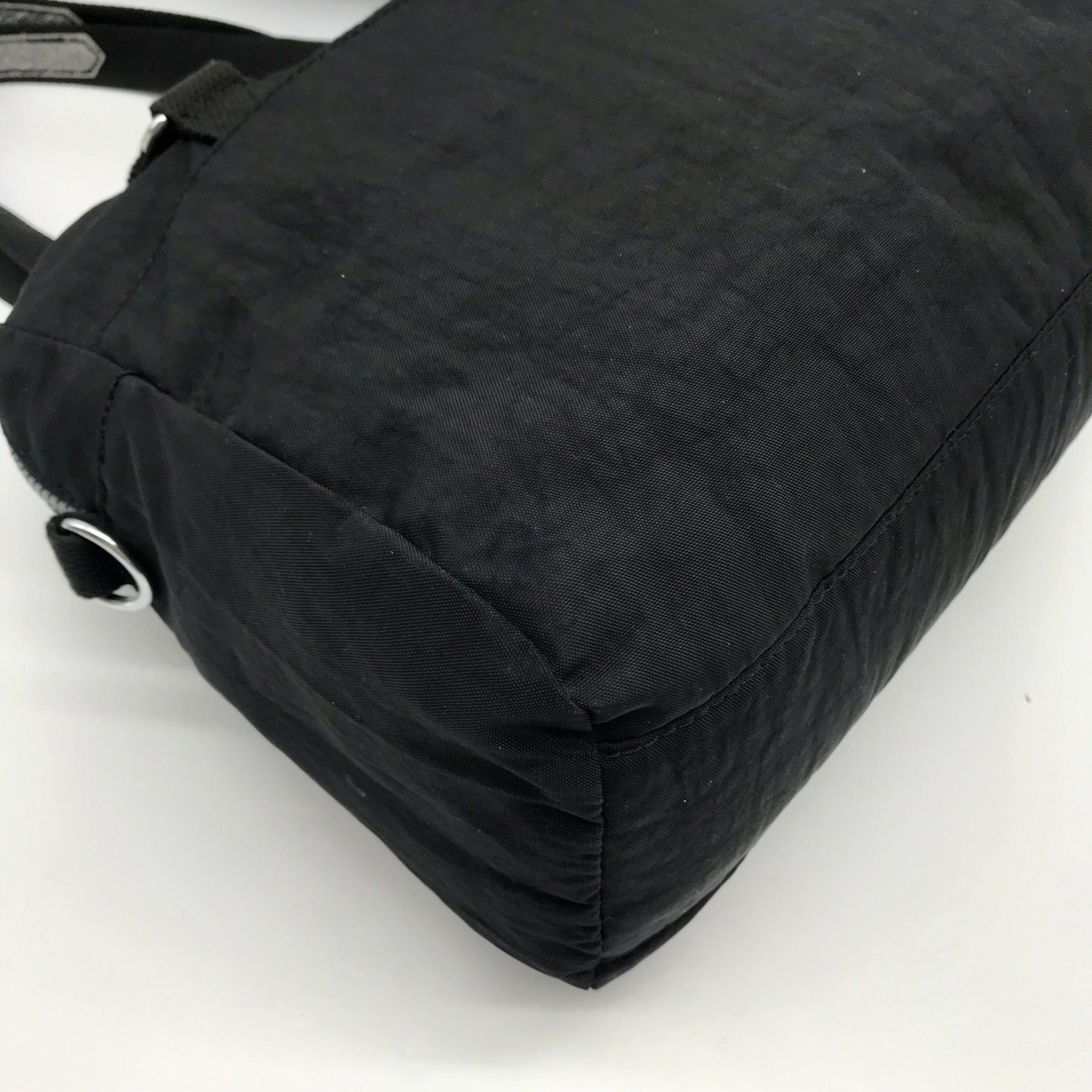 Kipling Black Nylon Satchel