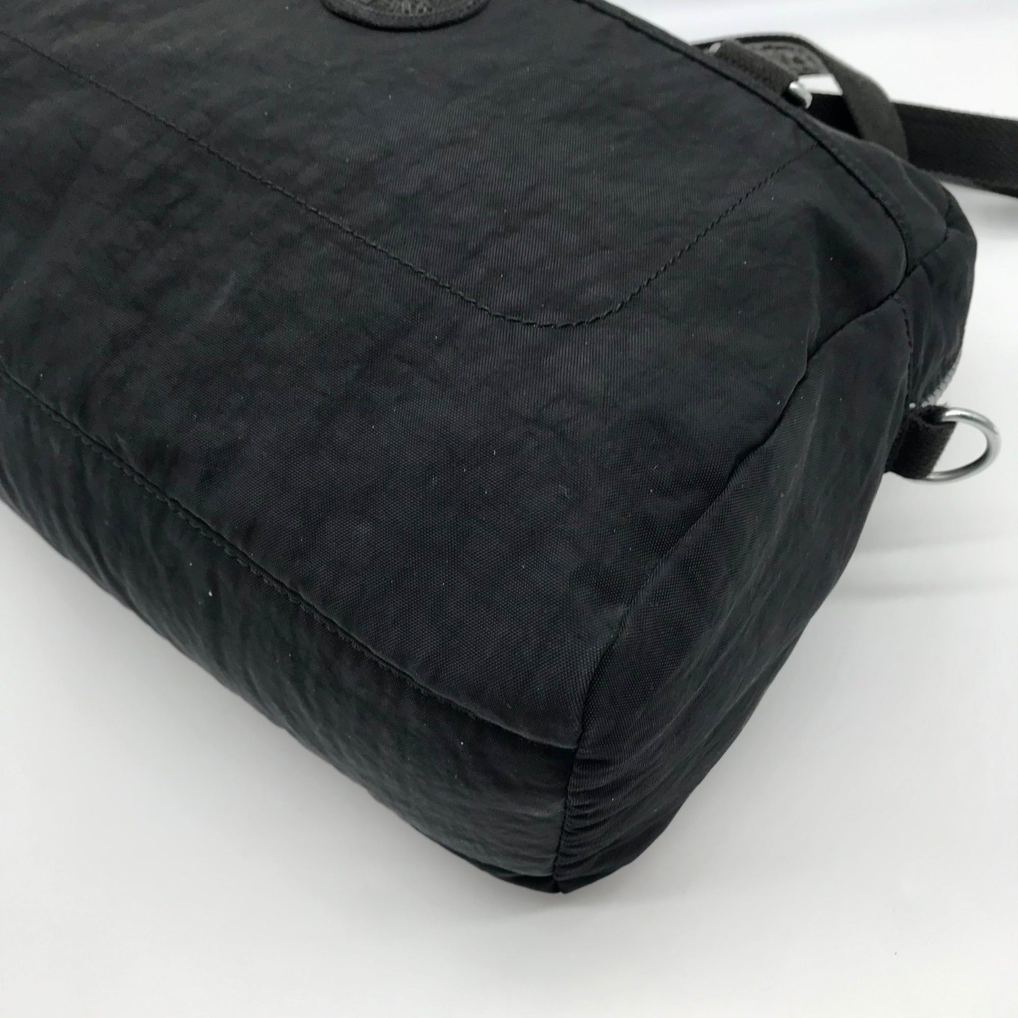 Kipling Black Nylon Satchel