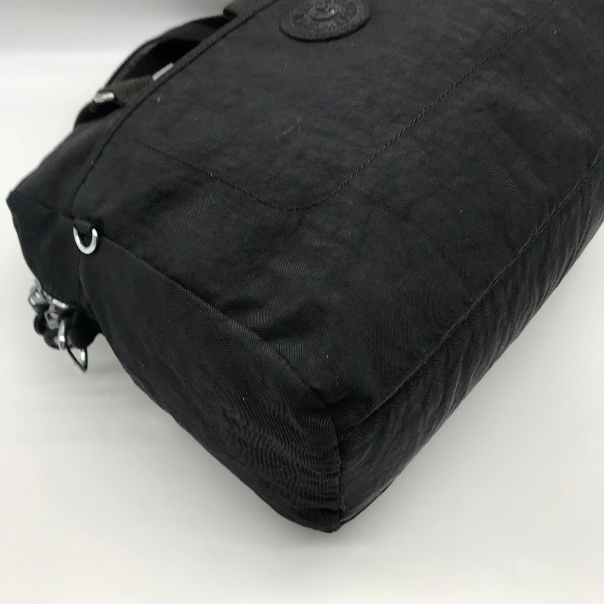 Kipling Black Nylon Satchel