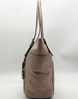 Michael Kors Light Pink Pebbled Leather Jet Set Tote & Wristlet