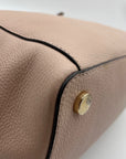 Michael Kors Light Pink Pebbled Leather Jet Set Tote & Wristlet