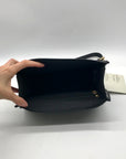 Valentino Orlandi Black Quilted Diamond Crossbody Bag