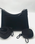 Thacker Black Top Zip Gigi Crossbody Bag