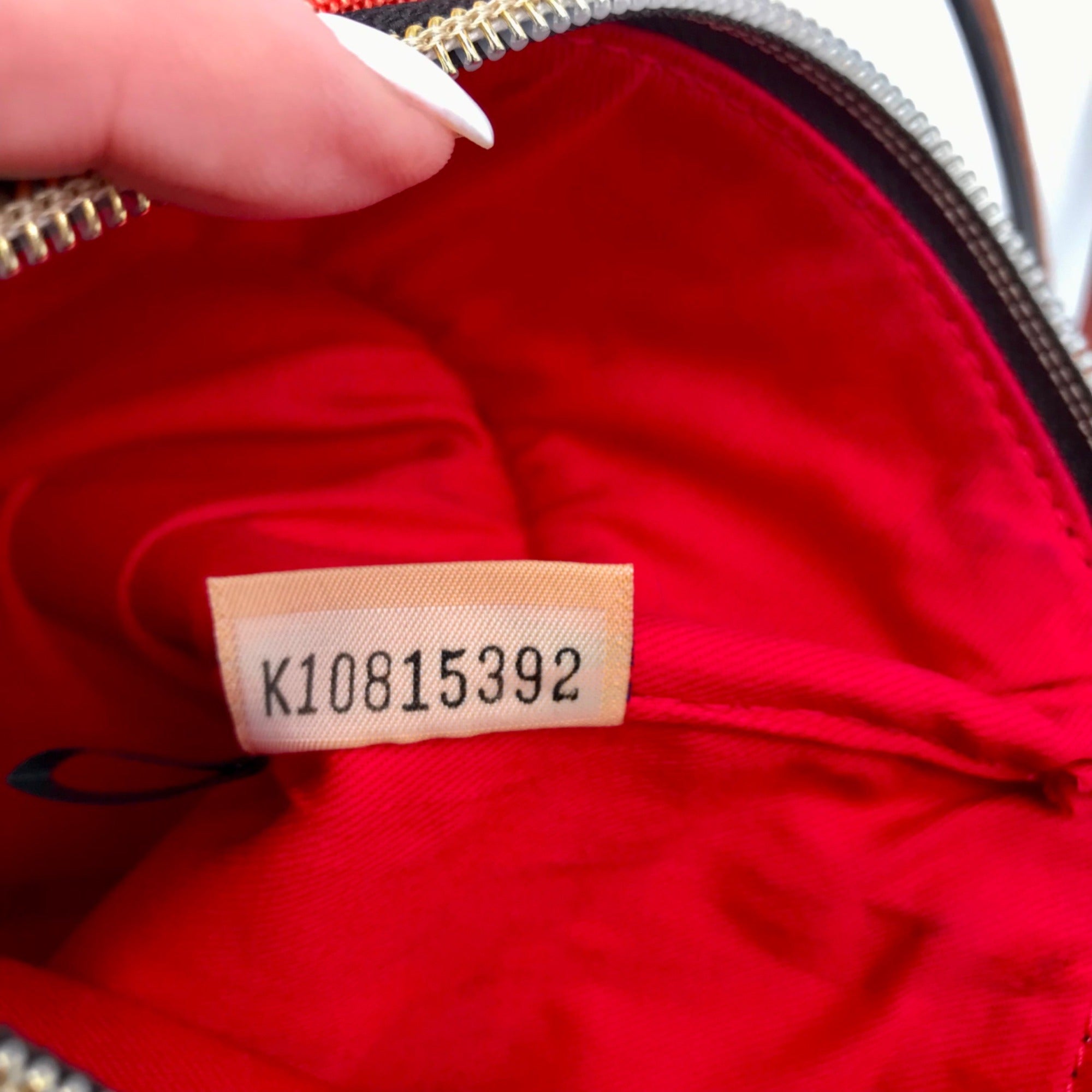 Dooney &amp; Bourke Orange Nylon Double Zip Crossbody