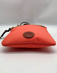 Dooney & Bourke Orange Nylon Double Zip Crossbody