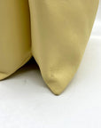 Cult Gaia Yellow Leather Asa Tote
