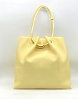 Cult Gaia Yellow Leather Asa Tote