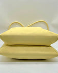 Cult Gaia Yellow Leather Asa Tote