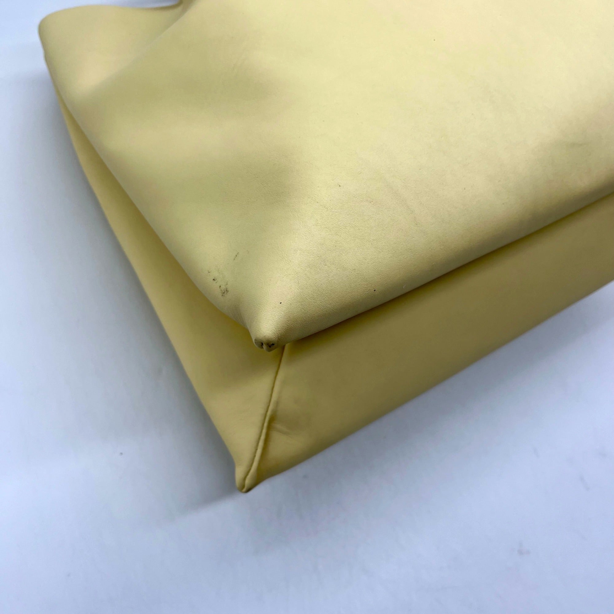 Cult Gaia Yellow Leather Asa Tote