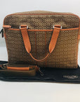 Coach Vintage Signature Canvas Hudson Commuter Messenger Bag F70058