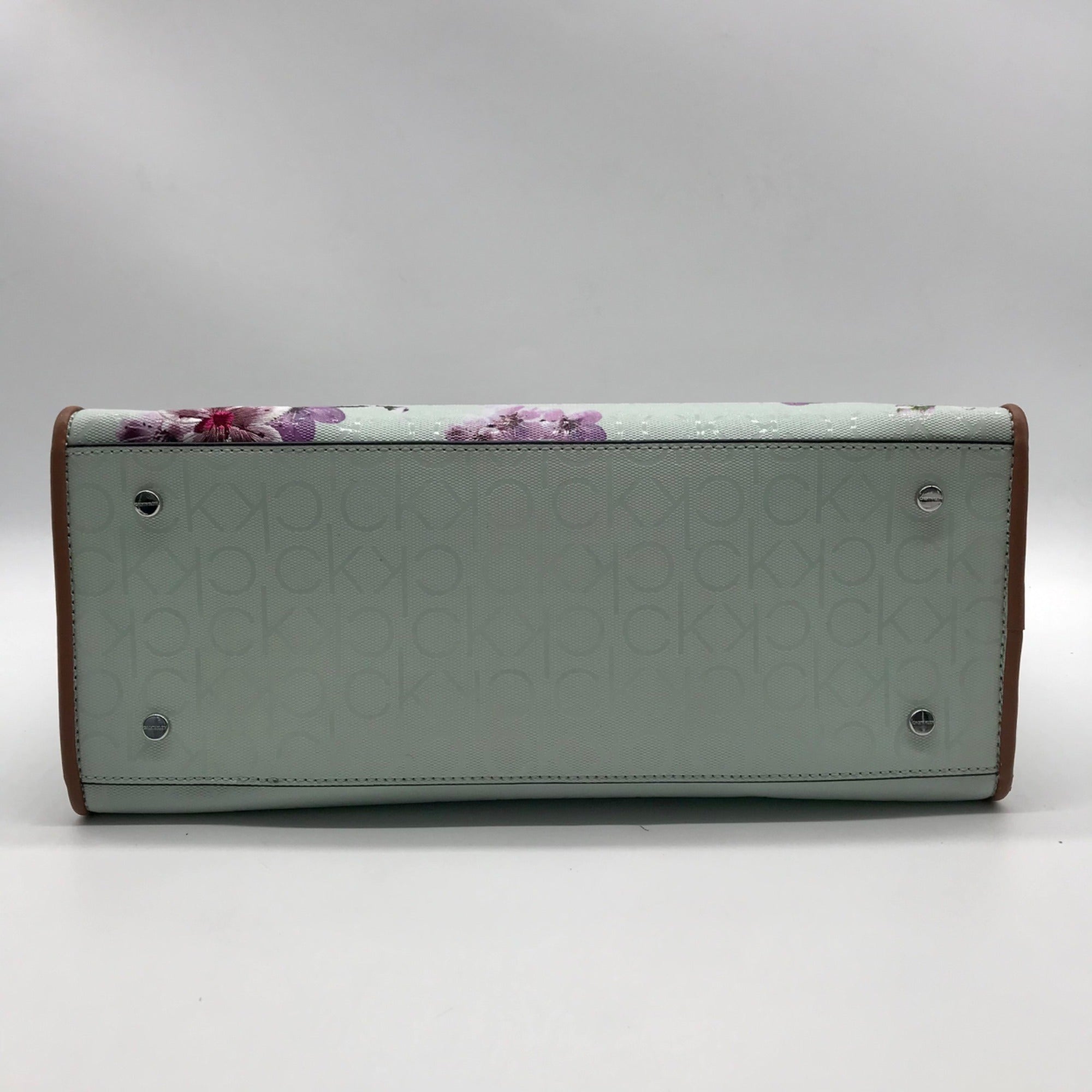Calvin Klein Floral Embossed Margot Tote Bag