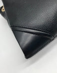 Michael Kors Black Leather Nicole Triple Compartment Crossbody Bag