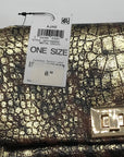 I.N.C. International Concepts Metal Croco Ajae Quilted Crossbody - NWT