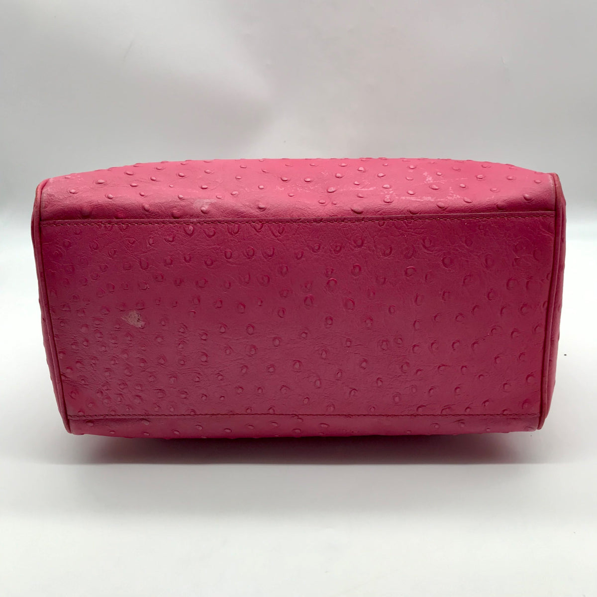 Kate Spade Pink Ostritch Leather Anisha Bexley Shoulder Bag