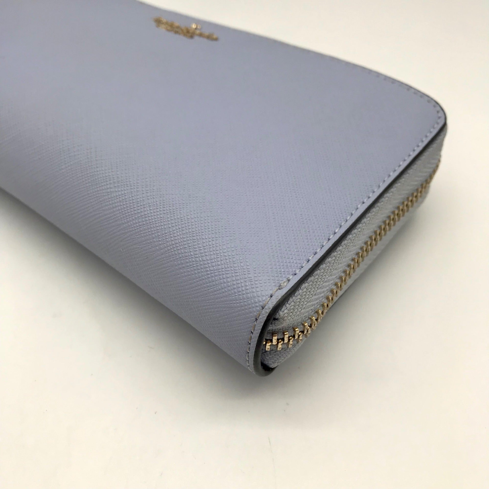 Kate Spade Baby Blue Saffiano Leather Laurel Way Neda Wallet