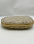 Nina Gold Mesh Mini Bag With Pouch