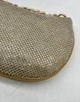 Nina Gold Mesh Mini Bag With Pouch