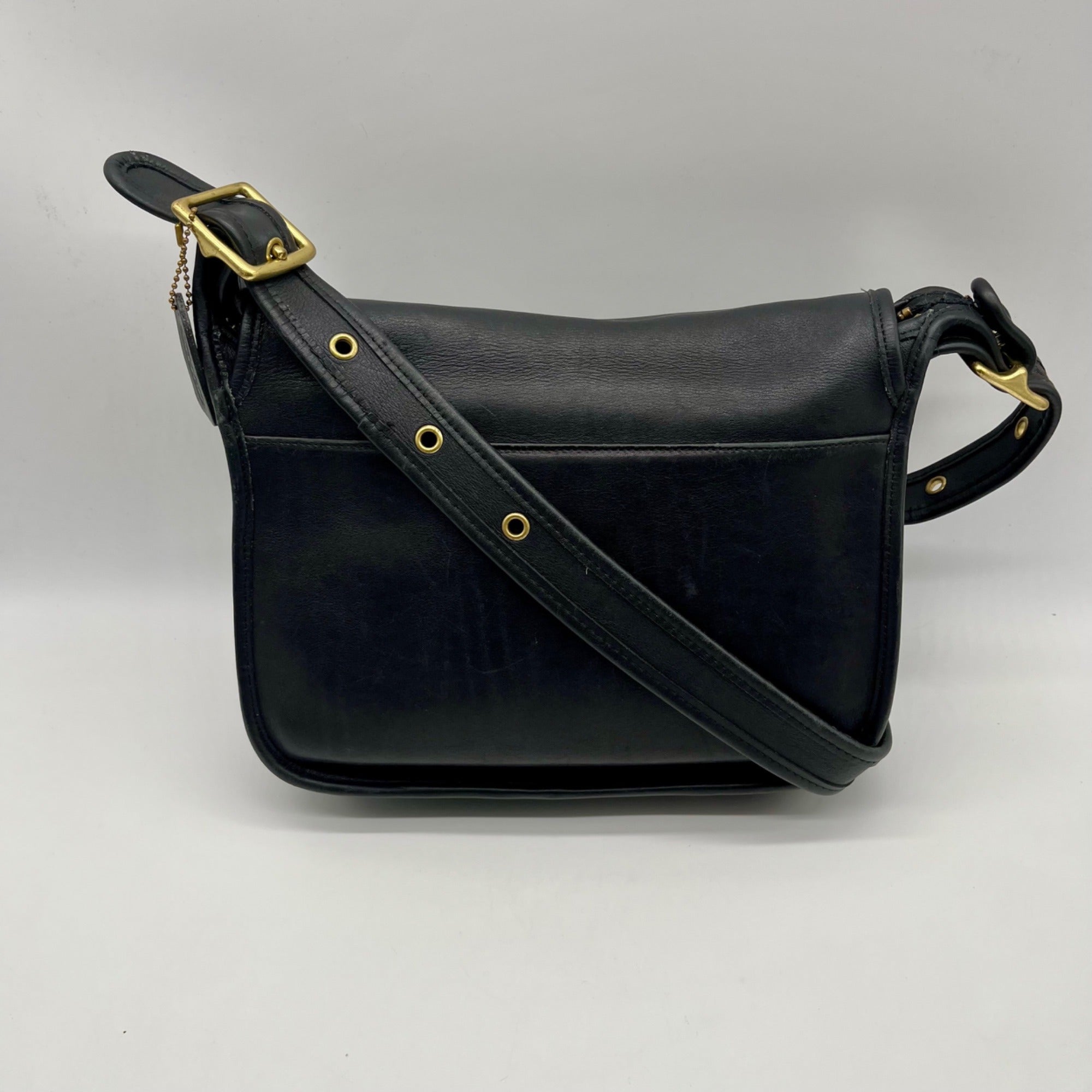 Coach Black Leather Patricia Legacy bag 9951