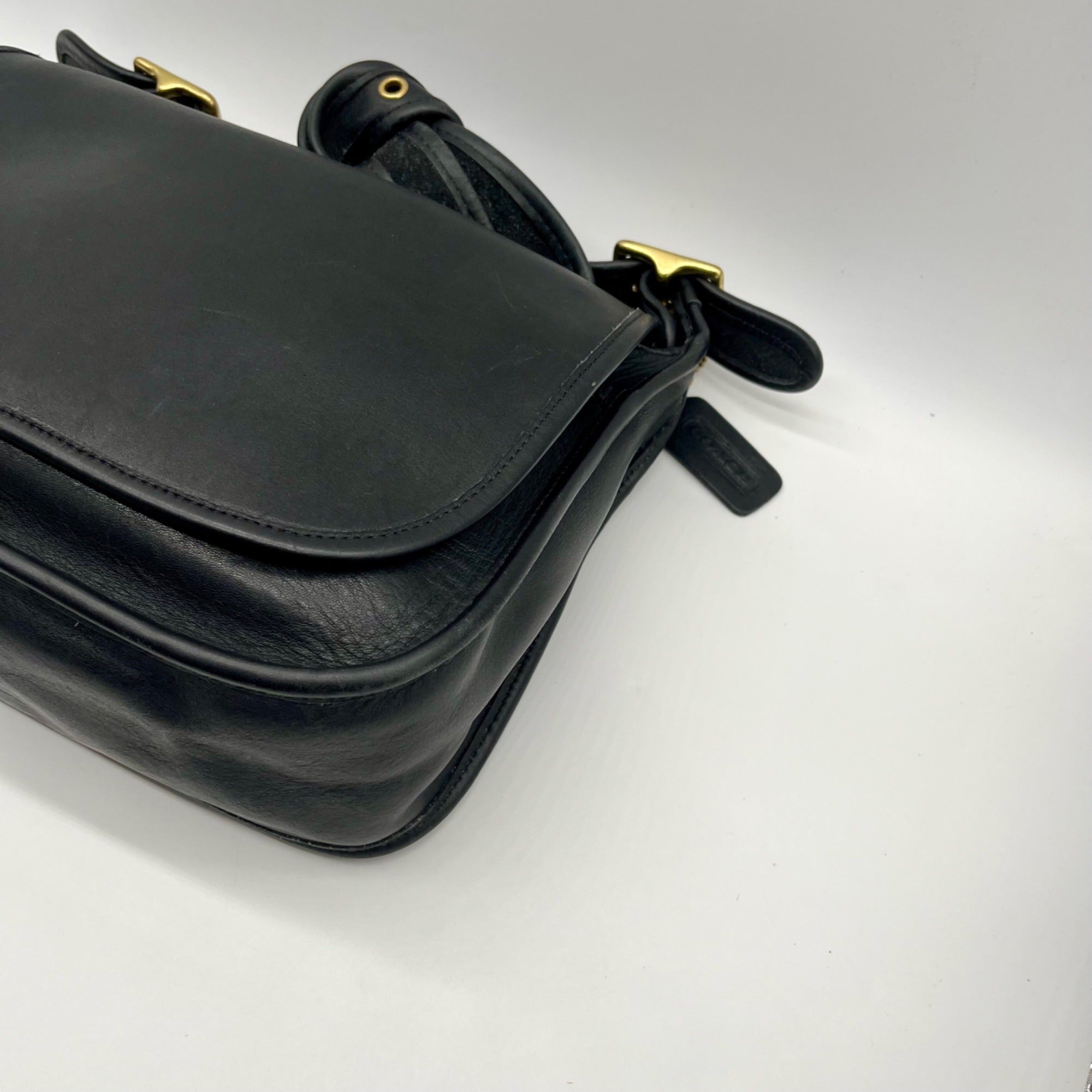 Coach Black Leather Patricia Legacy bag 9951