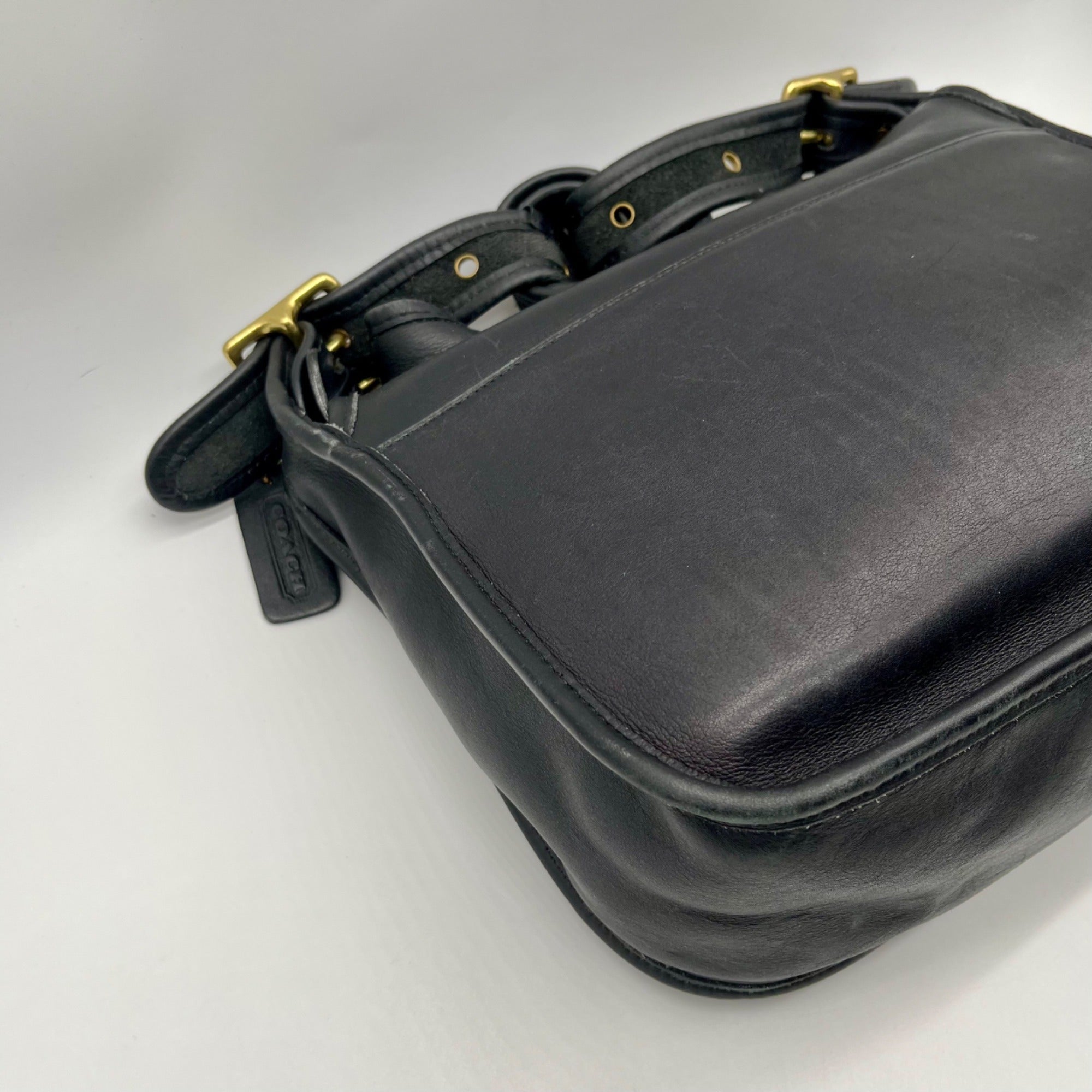 Coach Black Leather Patricia Legacy bag 9951