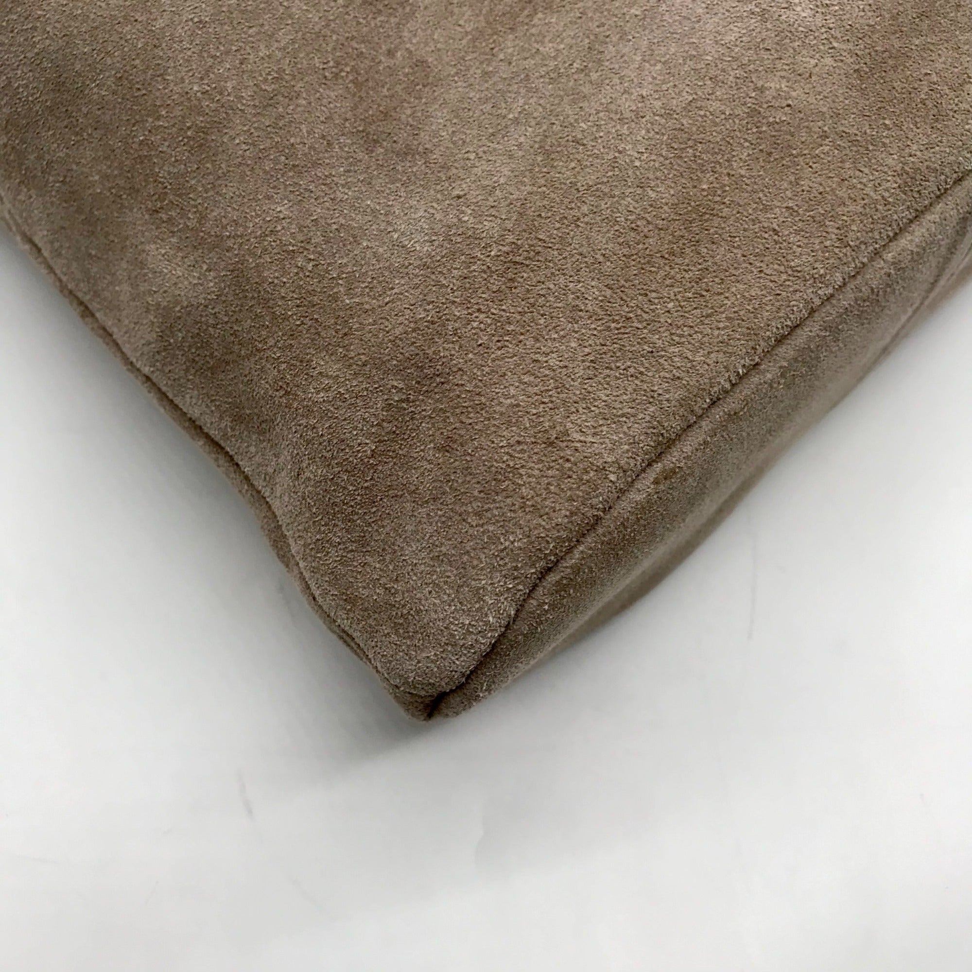 M.I.L.A Gray Suede Jackie Crossbody Bag