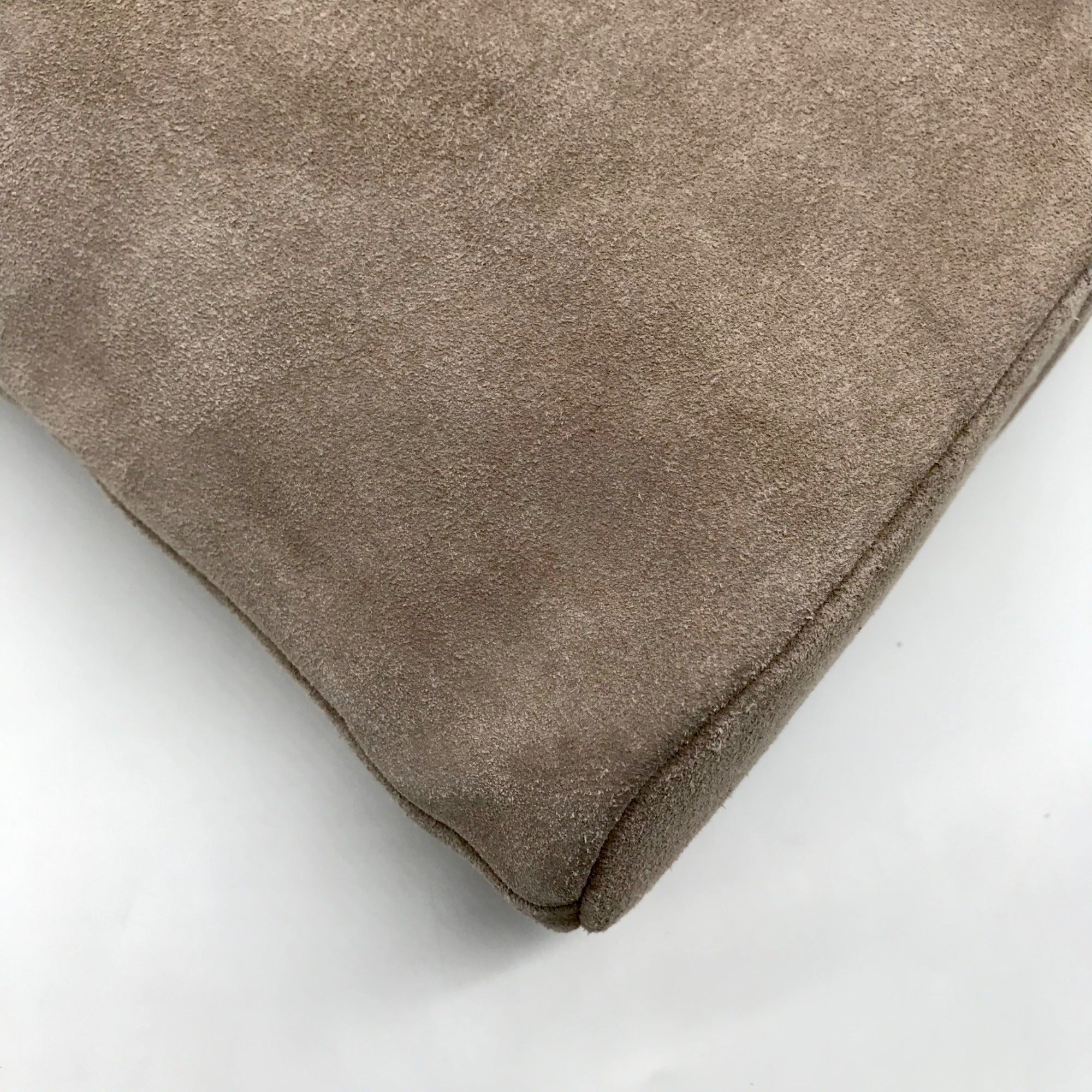 M.I.L.A Gray Suede Jackie Crossbody Bag