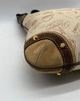 Loewe Tan Canvas Fabric Shoulder Bag