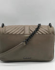 Rebecca Minkoff Tan Quilted Leather Chevron Crossbody