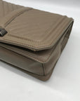 Rebecca Minkoff Tan Quilted Leather Chevron Crossbody