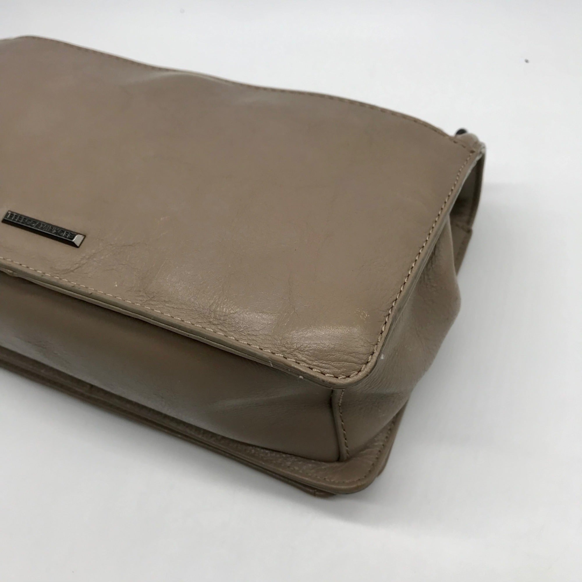 Rebecca Minkoff Tan Quilted Leather Chevron Crossbody