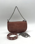 MMS Brands Pink Bershka Crossbody Shoulder Bag