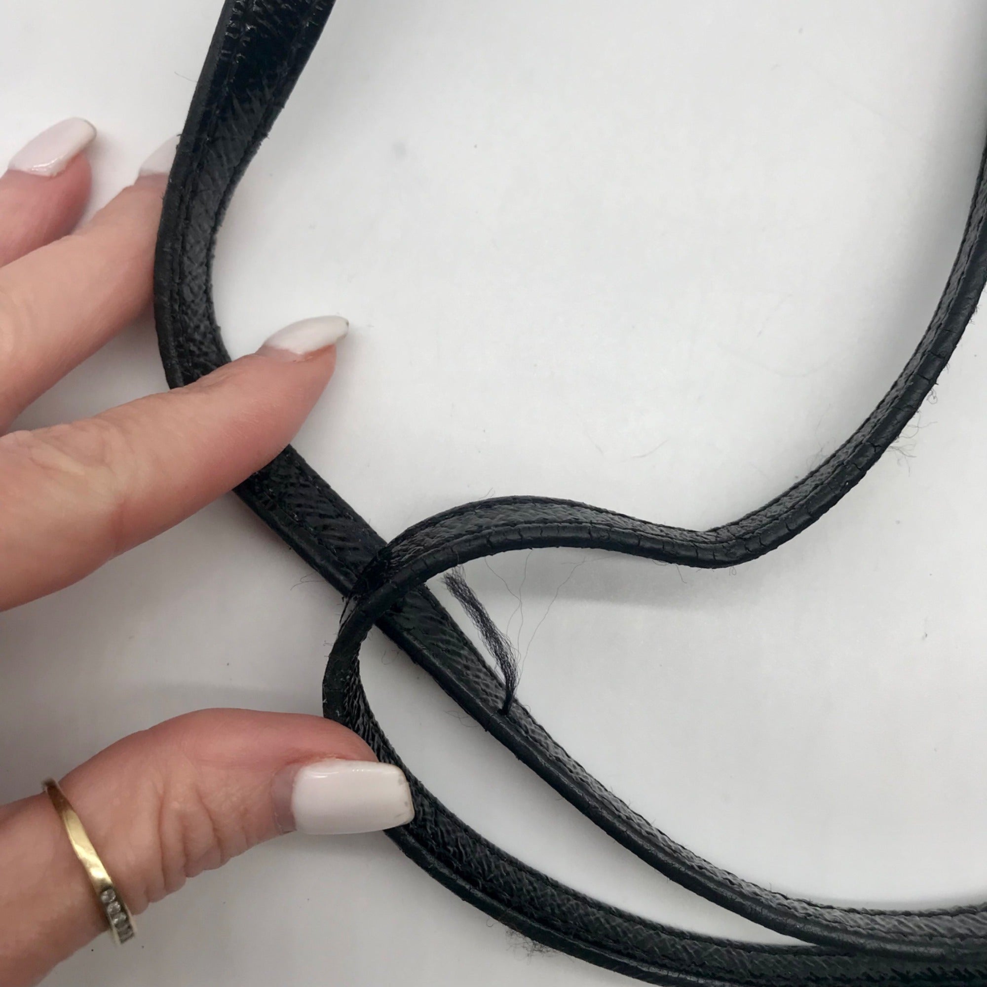 Michael Kors Black Patent Leather Tote Bag
