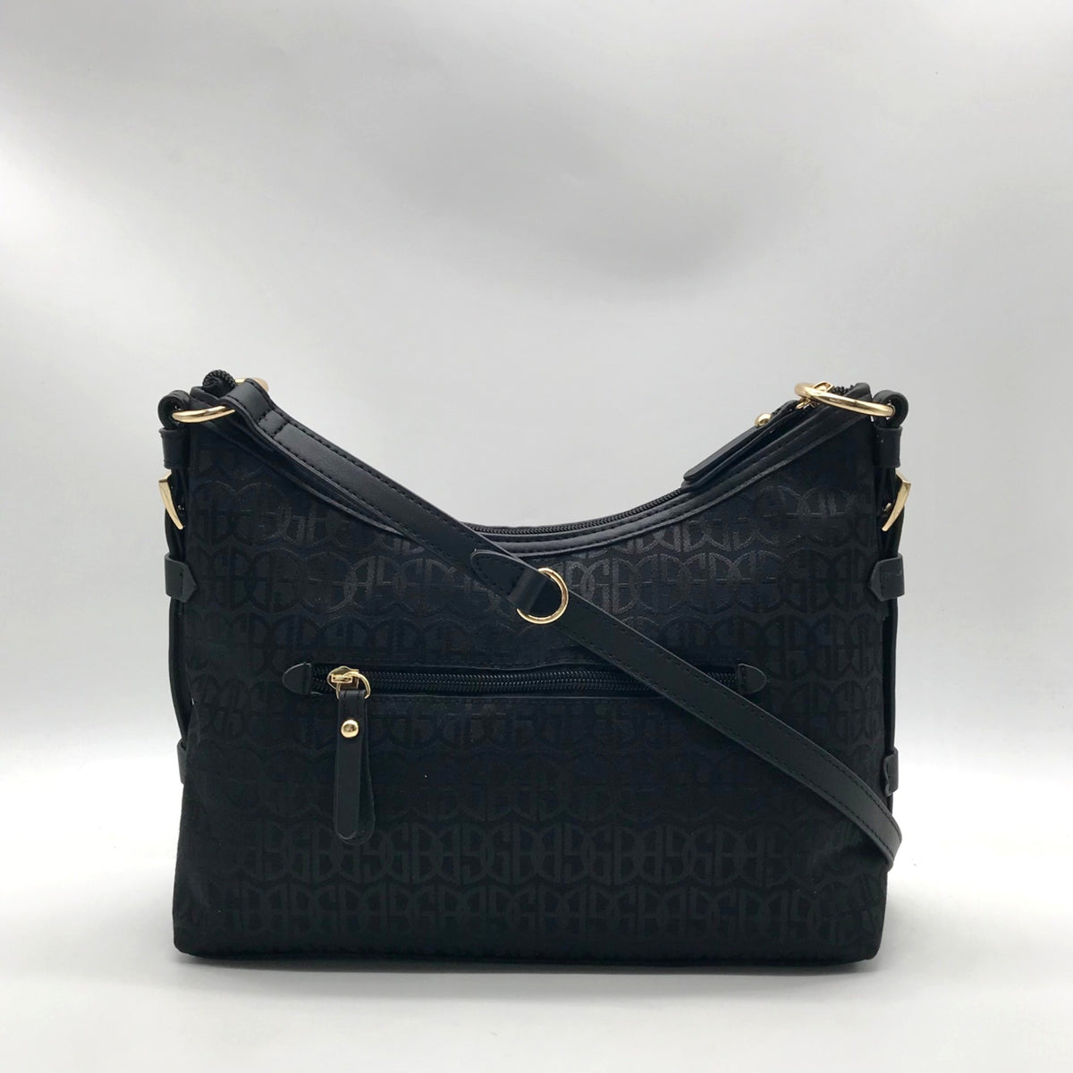 Giani Bernini Black Jacquard Shoulder Bag