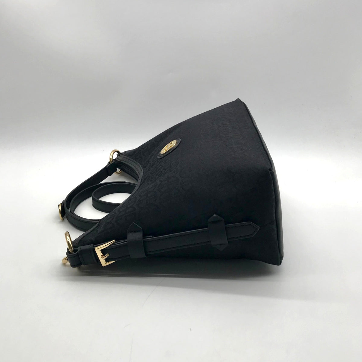 Giani Bernini Black Jacquard Shoulder Bag