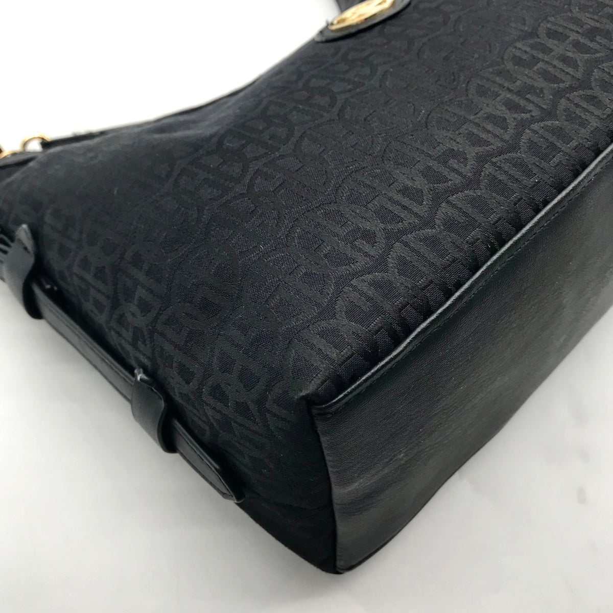 Giani Bernini Black Jacquard Shoulder Bag