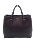 Kate Spade Burgundy Saffiano Leather Laurel Way Evangelie Satchel