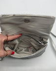 I.N.C. International Concepts Silver Rhinestone Crossbody Bag
