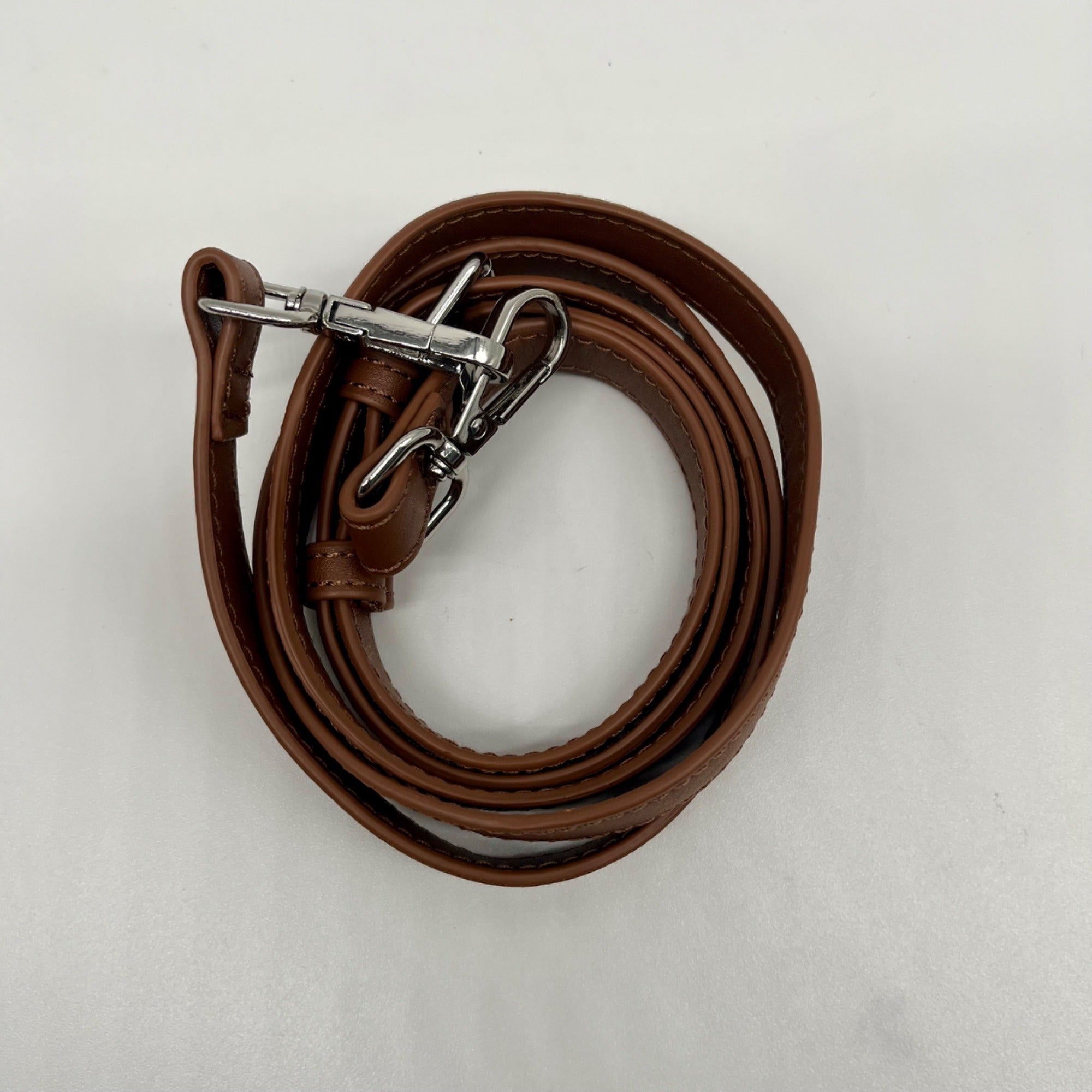 MMS Brands Brown Leather Bucket Bag