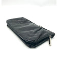 Hobo International Black Patent Leather Zip Around Clutch