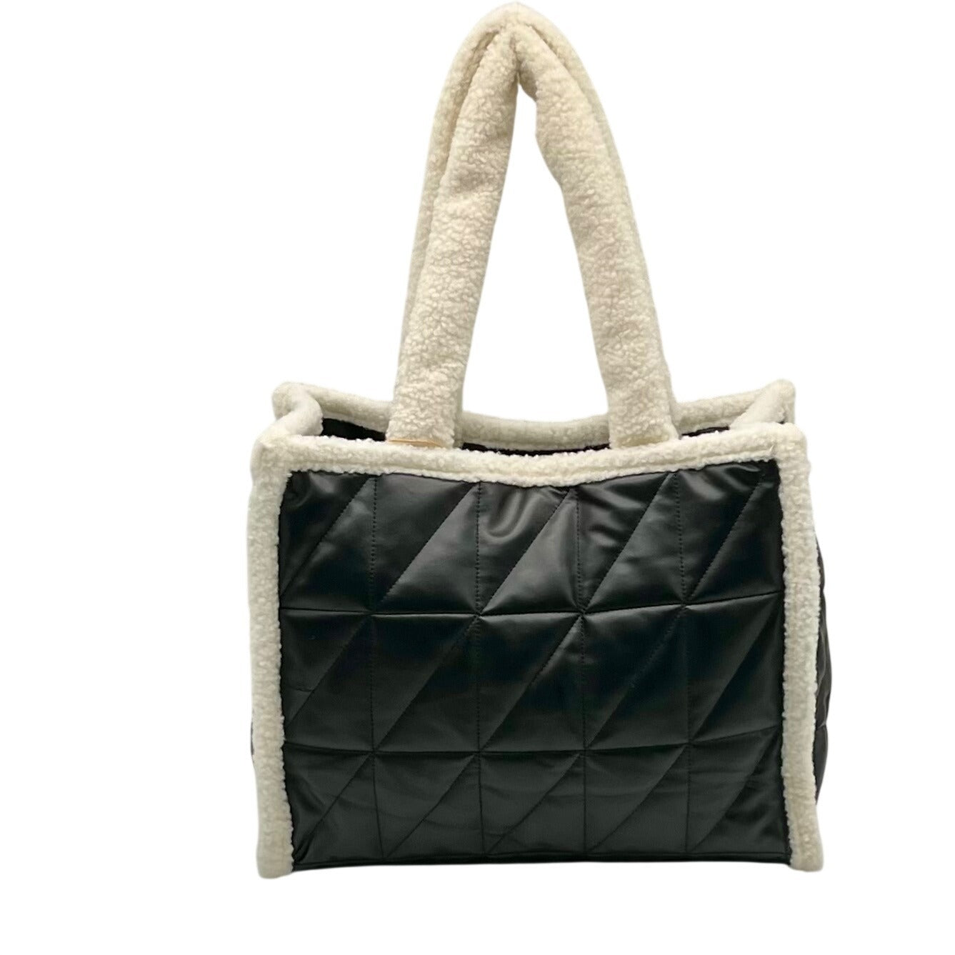 Unbranded Black And Fur Shoulder Bag