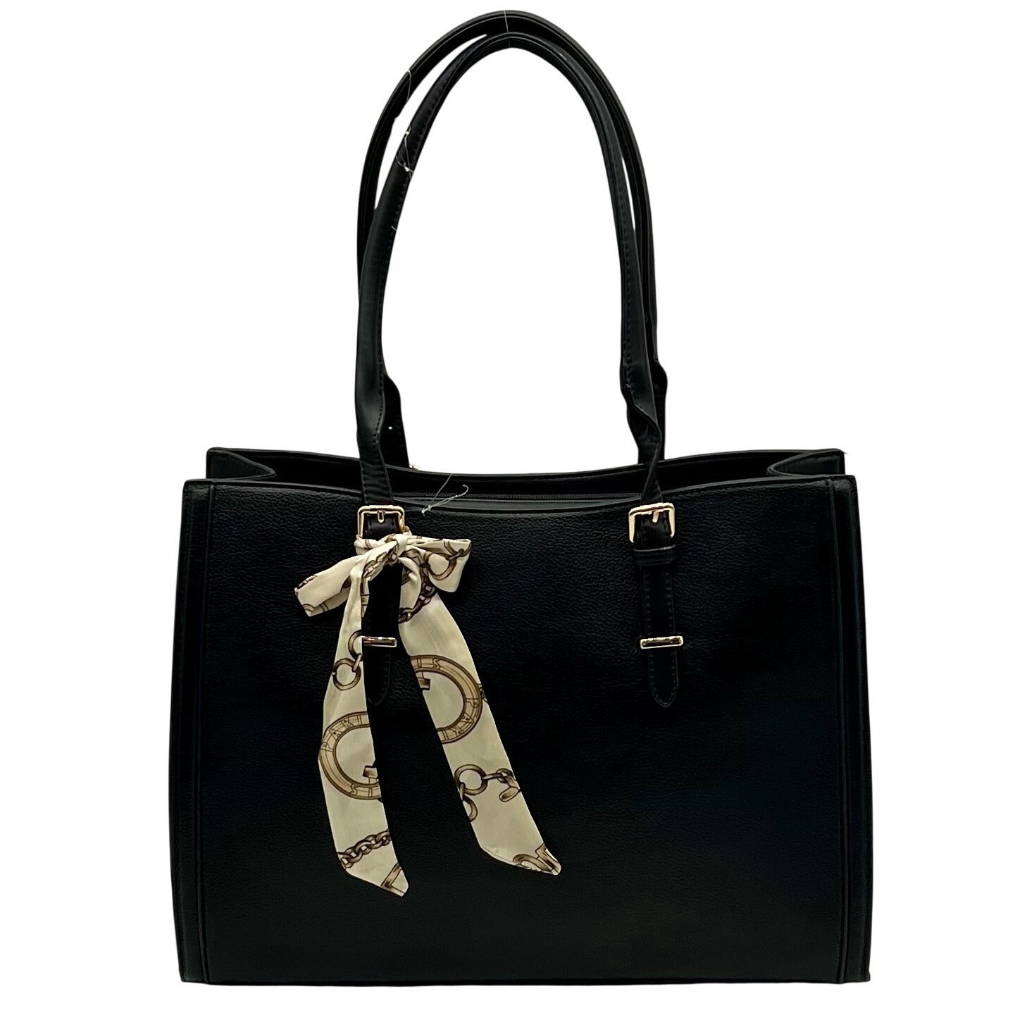 Unbranded Black Faux Leather Tote