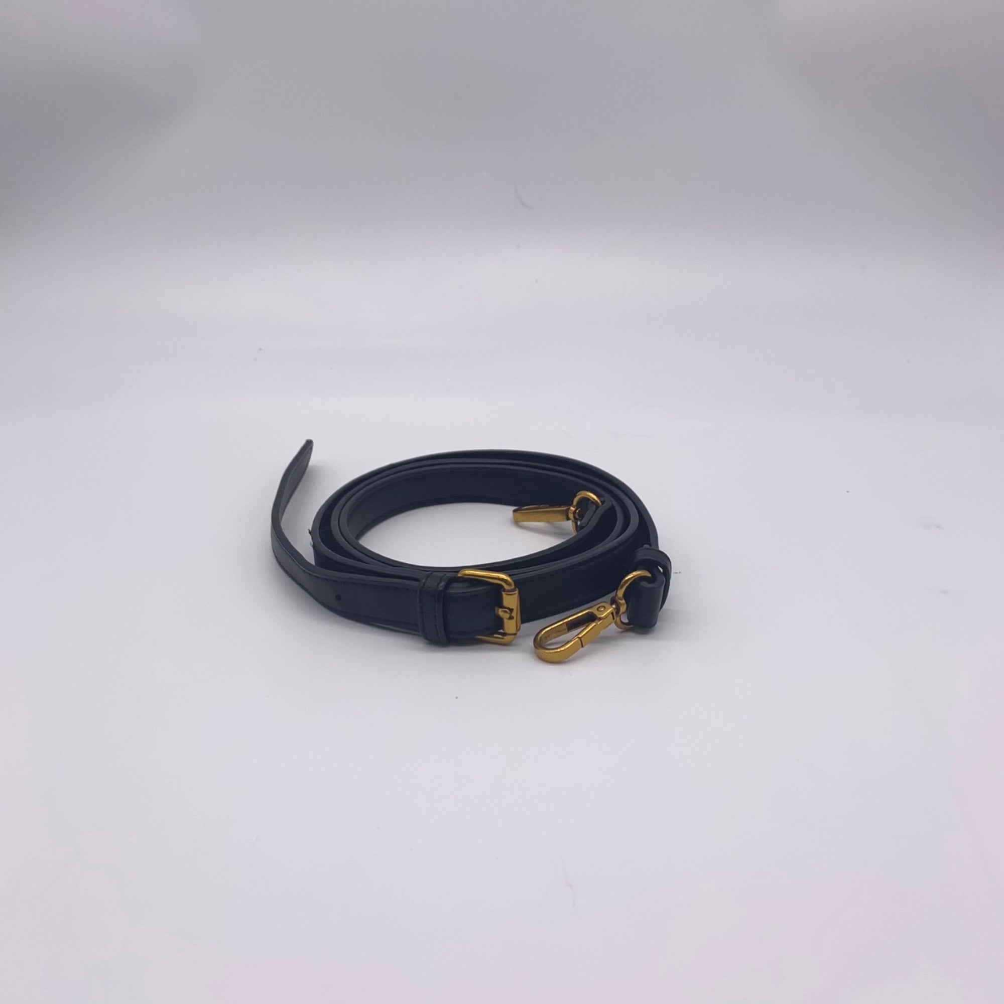 Espe Black Flap Double Compartment Crossbody Bag