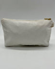MMs Brands White Fabric Coin Purse