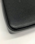 Michael Kors Black Pebbled Leather Jessie Shoulder Bag