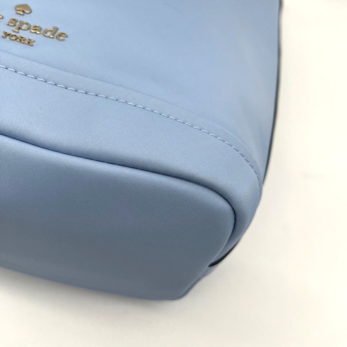 Kate Spade Light Blue Nylon Shoulder Bag